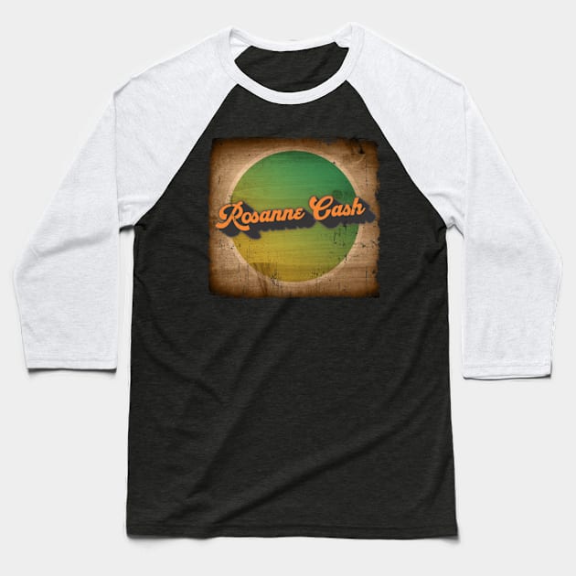 Rosanne Cash Baseball T-Shirt by Kokogemedia Apparelshop